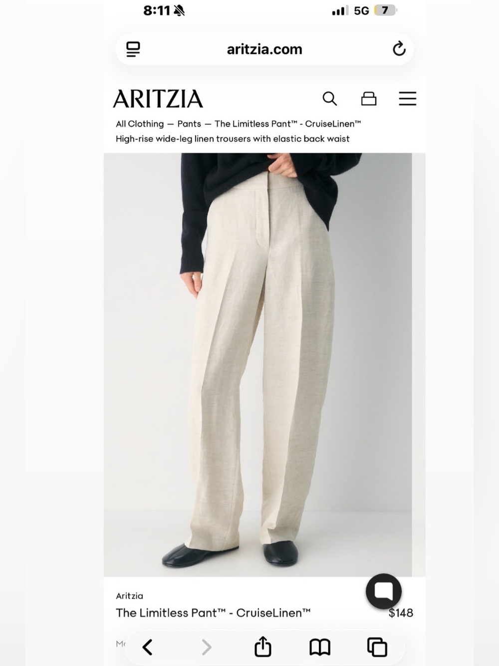 Aritzia limitless pants
